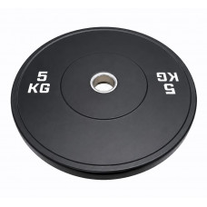 Бамперний диск гумовий Bumper Plates Wuotan BD.05 ø51мм 5кг чорний