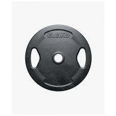 Диск обгумований з ручками Eleiko (Grip Plate) - 15 кг