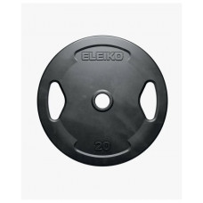 Диск обгумований з ручками Eleiko (Grip Plate) - 20 кг