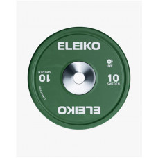 Диск тренувальний для важкої атлетики Eleiko IWF - 10 кг