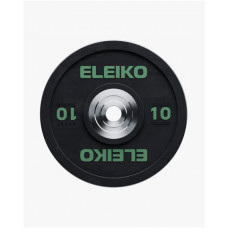 Диск тренувальний Eleiko Sport, чорний - 10 кг