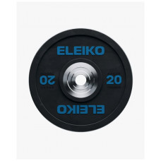 Диск тренувальний Eleiko Sport, чорний - 20 кг