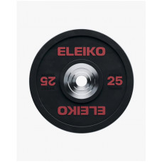 Диск тренувальний Eleiko Sport, чорний - 25 кг