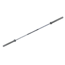 Гриф для штанги сталевий хромований Олімпійський професійний прямий із підшипником  Wuotan WG.01 2,2м діаметр-50мм хром