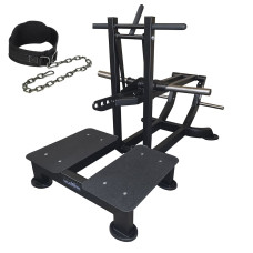 Присідання із поясом Belt Squat