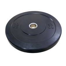 Бамперний диск гумовий Bumper Plates Wuotan BD.10 ø51мм 10кг чорний