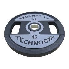 Диск олімпійський гумовий Technogym TG.15 - 15 кг