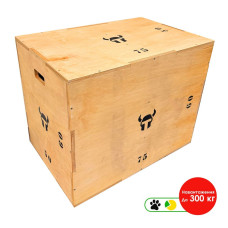 Бокс пліометричний для кросфіт (тумба для кросфіту, пліобокс) 50*60*75