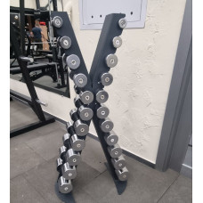 Гантельный ряд 0,5 - 10 кг бу