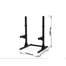 СТІЙКА ДЛЯ ПРИСІДАНЬ І СТРАХУВАЛЬНІ УПОРИ