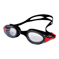 Очки для плавания LEACCO черный-красный SG-1970-BK