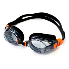 Очки для плавания LEACCO черный-оранжевый SG-1670-BKOR