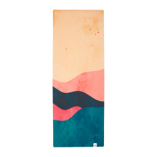 Килимок для йоги каучуковий лляний Pro Gemini 183см*68см*4мм JFY-0703