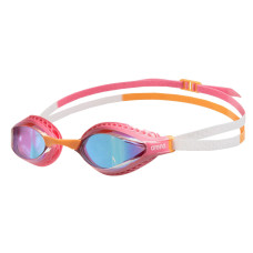Очки для плавания Arena AIR-SPEED MIRROR розовый-белый Уни OSFM 003151-109 (Оригинал)