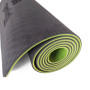 Килимок для фітнесу та йоги TPE+TC 6мм Gemini Pro GE-6BGR