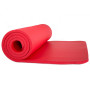 Коврик для туризма и фитнеса 10мм красный NBR-10RED