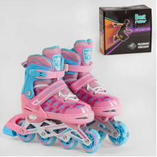 Ролики BEST ROLLER размер 35-38 розовый