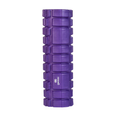 Роллер для занятий йогой и пилатесом Gemini Hard GY-1999PUR 30см*9,5см фиолетовый