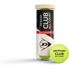 М'ячі для тенісу Dunlop CLUB All Court 3B DL601334, 3 шт.