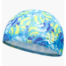 Шапка для плавання Aqua Speed BABY CAP PRINT 61717 блакитний, жовтий Діт 756-02 (Оригінал)