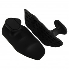 Накладки на долоні грипси Gym Grips силіконові 2 шт чорний TA-6743