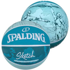 Мяч баскетбольный Spalding Sketch Crack Ball размер 7 84380Z (Оригинал)