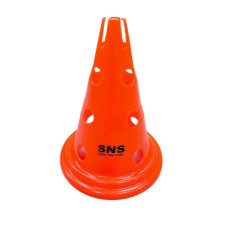 Конус-фішка для тренувань з отворами для SNS 30см Помаранчевий
