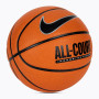 Мяч баскетбольный Nike Everyday All Court 8P Deflated AMBER/BLACK/METALLIC SILVER/BLACK size 7 N.100.4369.855.07 (Оригинал)
