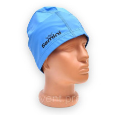 Шапочка для плавания Gemini SW-PU-01BLUE синий