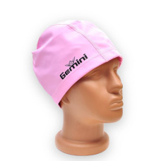 Шапочка для плавания Gemini SW-PU-01PINK розовый