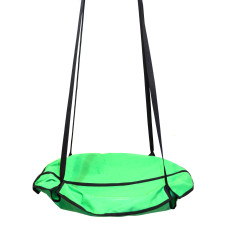 Качели подвесные для детей и взрослых, гнездо аиста Light green (салатовый) KK-01LGR