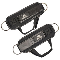 Манжеты для тяги на ноги с пяткой 2шт усиленные TQ-65