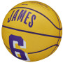 М'яч баскетбольний Wilson NBA PLAYER ICON MINI BSKT LEBRON розмір 3 WZ4007201XB3 (Оригінал)