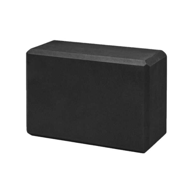 Блок для йоги Generation Fitness FF22E1 black (чорний)