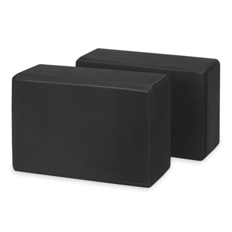 Блок для йоги Generation Fitness FF22E1 black (чорний)