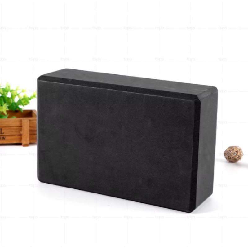 Блок для йоги Generation Fitness FF22E1 black (чорний)