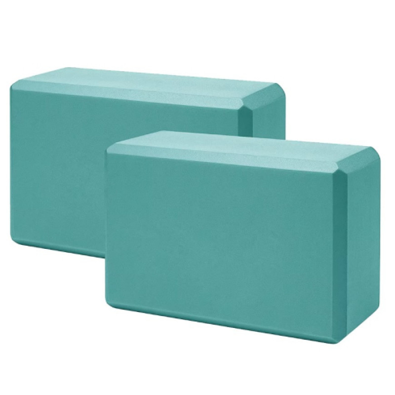 Блок для йоги Generation Fitness FF22E1 turquoise (бірюзовий)
