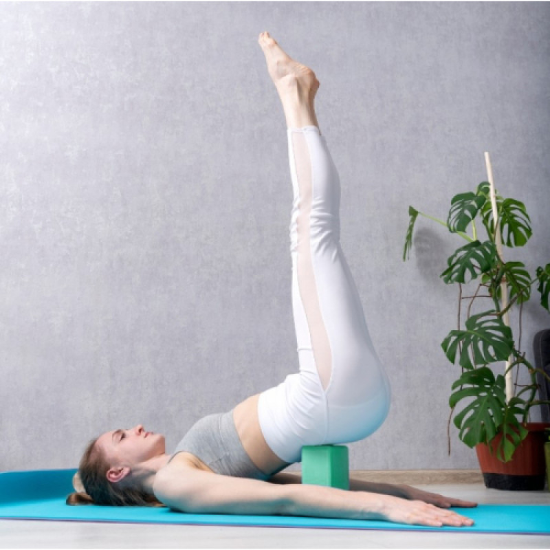 Блок для йоги Generation Fitness FF22E1 turquoise (бірюзовий)