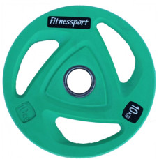 Диск олімпійський гумовий кольоровий Generation Fitness RCP20-10 кг