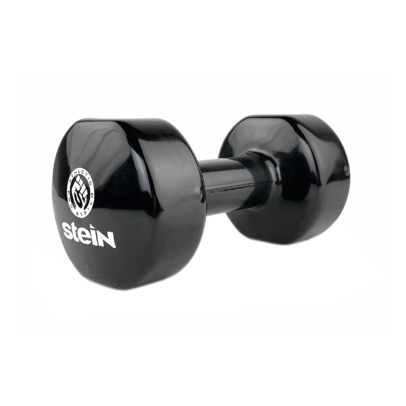 Гантель виниловая Stein 10 кг / шт / черная