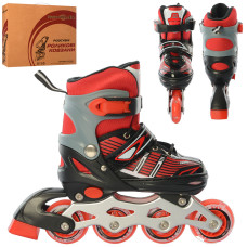 Ролики Profi Roller A 4139-S-R размер 31-34 Красный