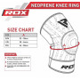 Наколінник спортивний неопреновий RDX New S/M (1 шт)