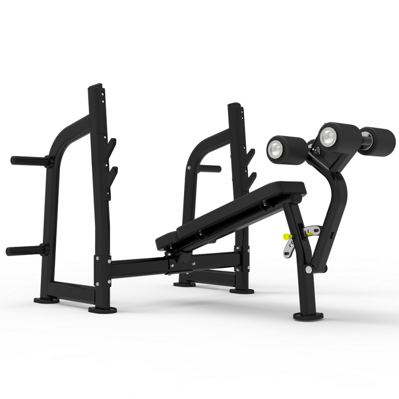 Олимпийская скамья для жима под углом вниз Impusle Evolution