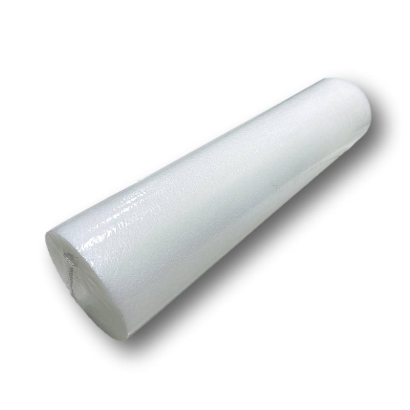 Роллер для занять йогою та пілатесом EPE 60см Білий