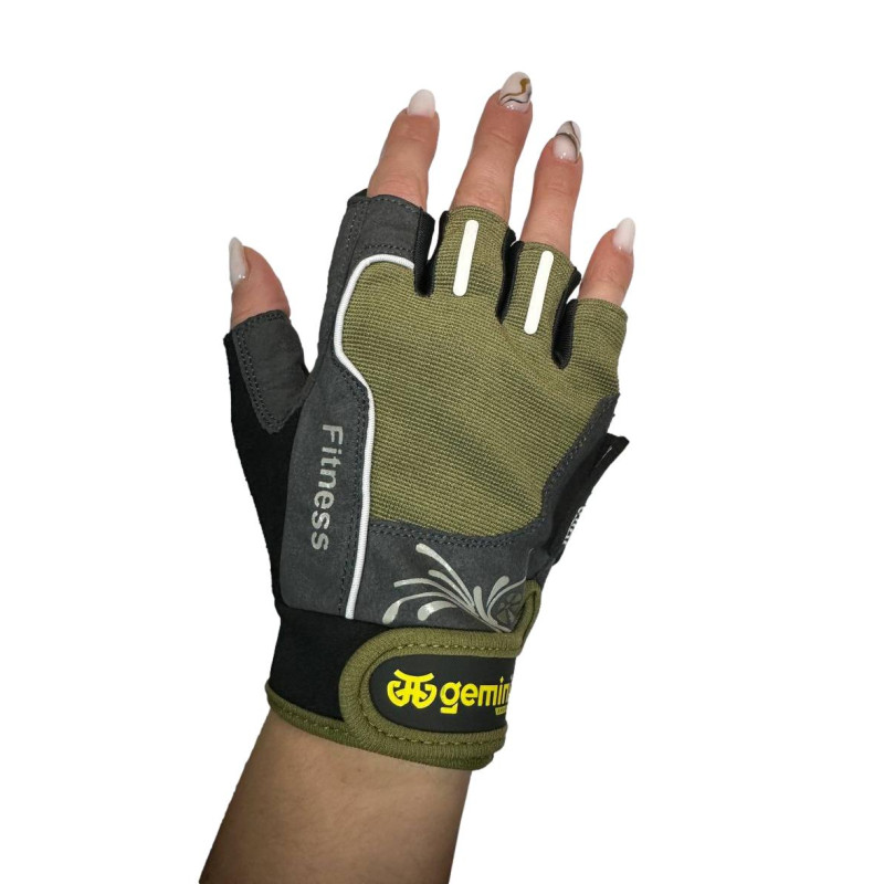 Рукавички для фітнесу Gemini GK-1002GR   M