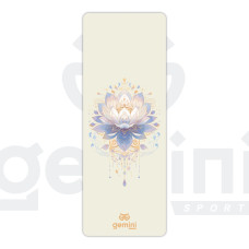 Килимок для йоги каучуковий поліуретан Pro LLLustration Gemini 183см*68см*5мм PUY-5900-3