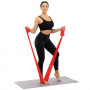 Стрічка-еспандер 12-15 кг 200х15х0.6 см L red Generation Fitness