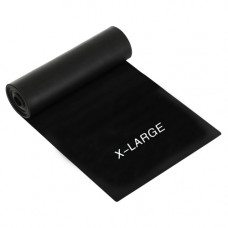 Стрічка-еспандер 15-20 кг 200х15х0.7 см XL black Generation Fitness