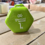 Гантель для фітнесу з вініловим покриттям 2шт по 1.0кг Gemini Sport GSD-1.0GREEN