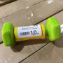 Гантель для фітнесу з вініловим покриттям 2шт по 1.0кг Gemini Sport GSD-1.0GREEN